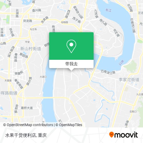 水果干货便利店地图