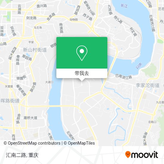汇南二路地图