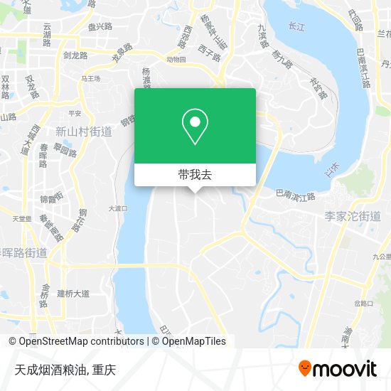 天成烟酒粮油地图