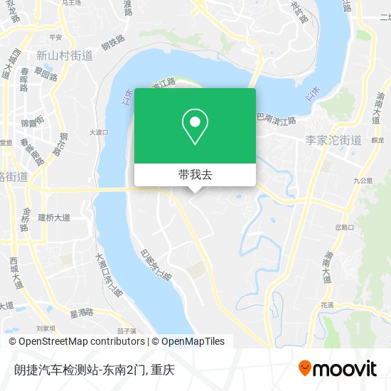 朗捷汽车检测站-东南2门地图