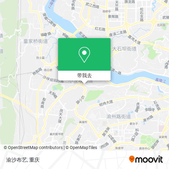 渝沙布艺地图