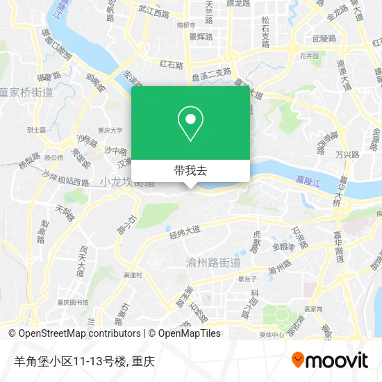 羊角堡小区11-13号楼地图
