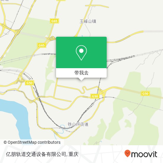 亿朋轨道交通设备有限公司地图