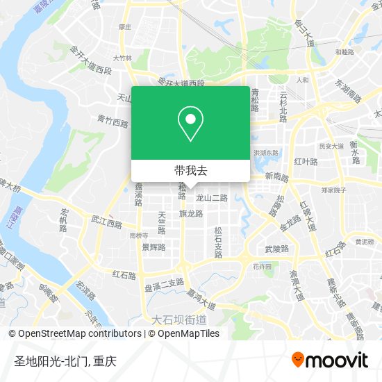 圣地阳光-北门地图