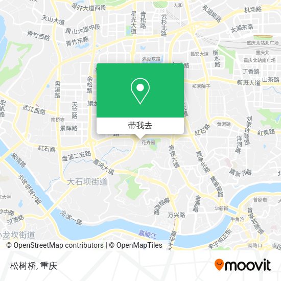 松树桥地图