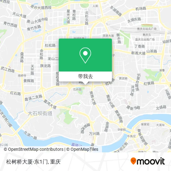 松树桥大厦-东1门地图