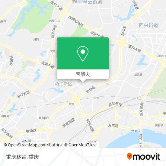 重庆林肯地图