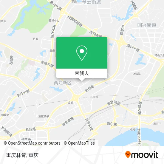 重庆林肯地图