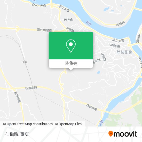 仙鹅路地图