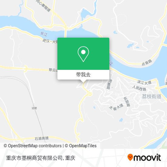 重庆市墨桐商贸有限公司地图