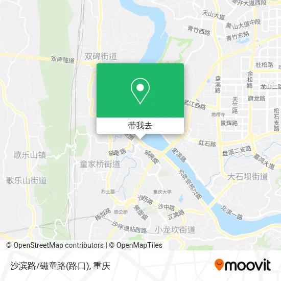 沙滨路/磁童路(路口)地图