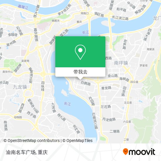渝南名车广场地图