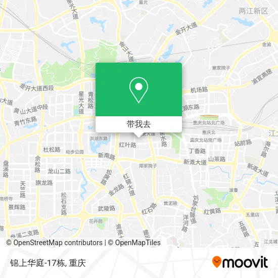 锦上华庭-17栋地图