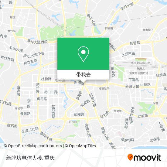 新牌坊电信大楼地图