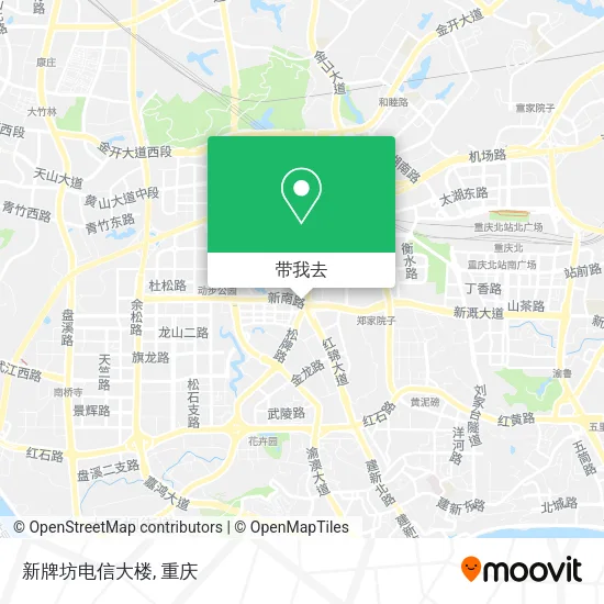 新牌坊电信大楼地图