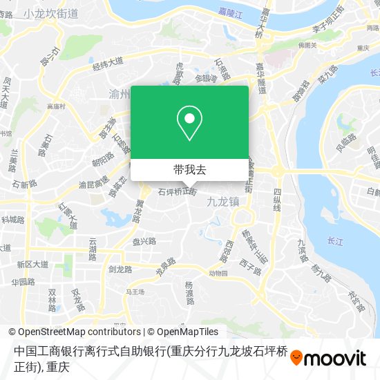 中国工商银行离行式自助银行(重庆分行九龙坡石坪桥正街)地图