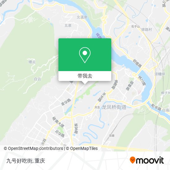 九号好吃街地图