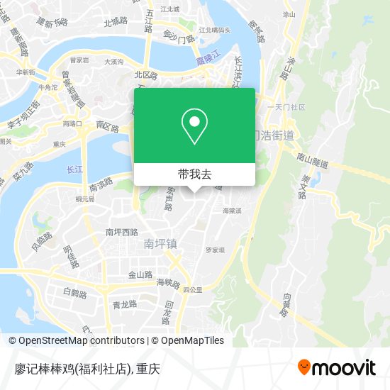 廖记棒棒鸡(福利社店)地图