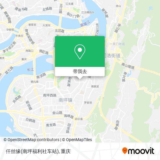 仟丝缘(南坪福利社车站)地图