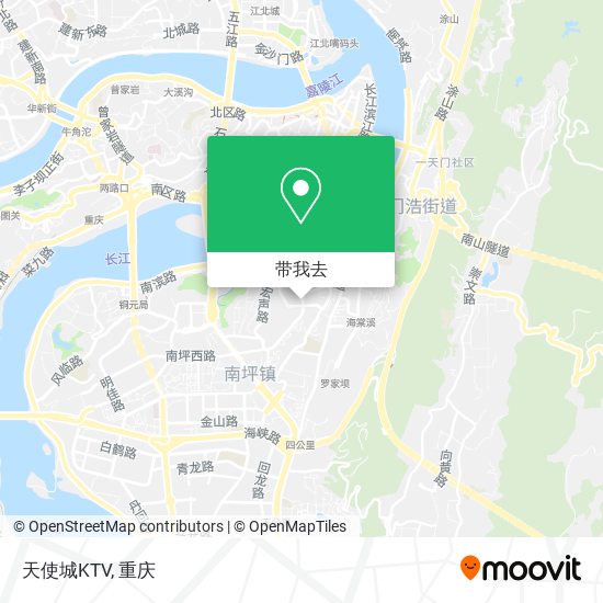 天使城KTV地图