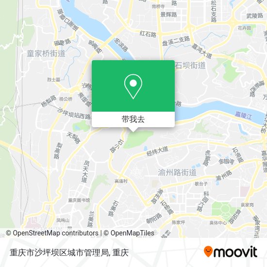 重庆市沙坪坝区城市管理局地图