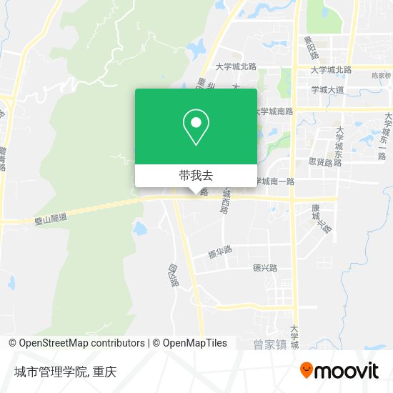 城市管理学院地图