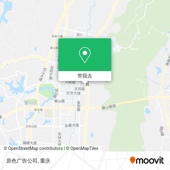 原色广告公司地图