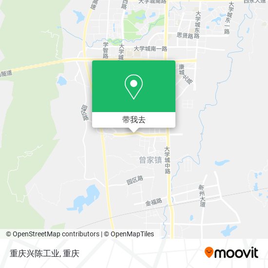 重庆兴陈工业地图