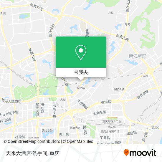 天来大酒店-洗手间地图