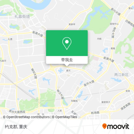 约克郡地图