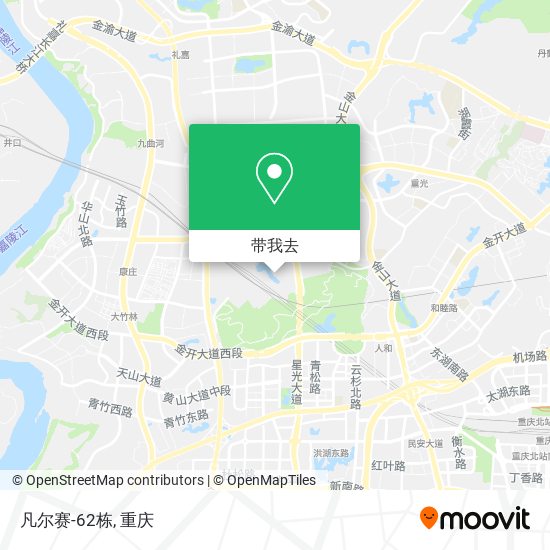 凡尔赛-62栋地图