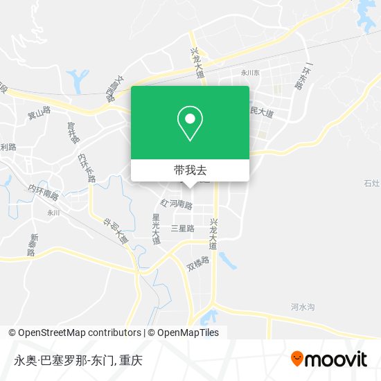 永奥·巴塞罗那-东门地图