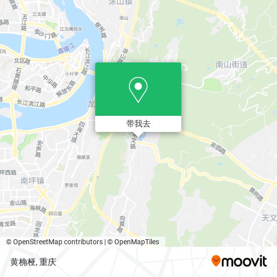 黄桷桠地图