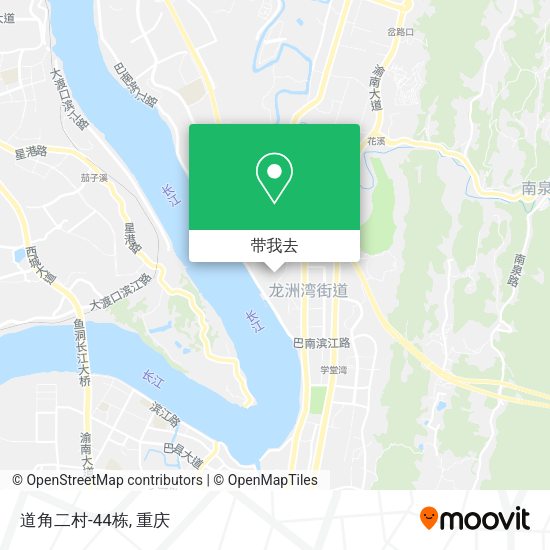 道角二村-44栋地图