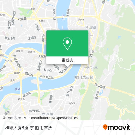 和诚大厦B座-东北门地图