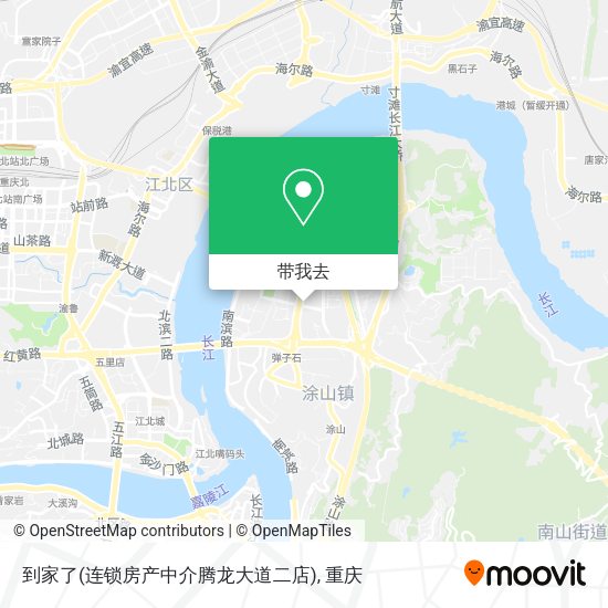 到家了(连锁房产中介腾龙大道二店)地图