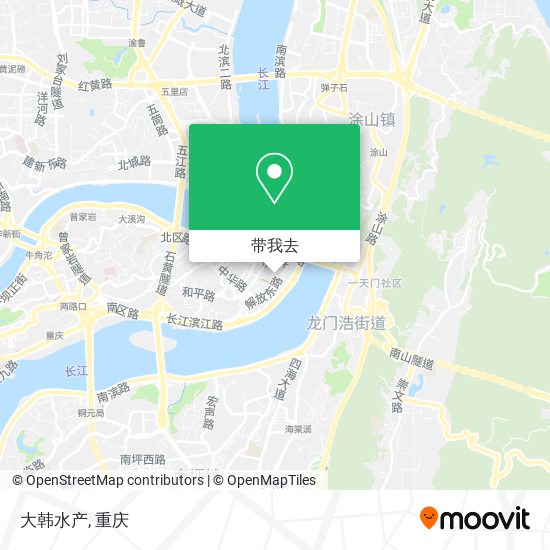 大韩水产地图