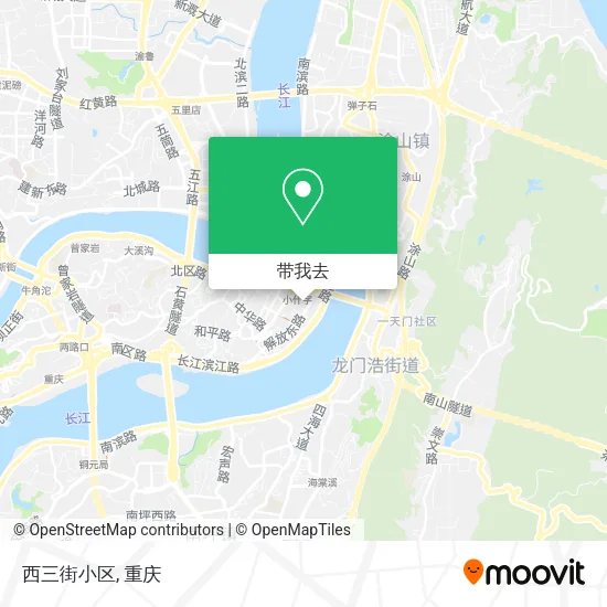 西三街小区地图