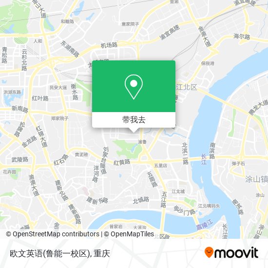 欧文英语(鲁能一校区)地图