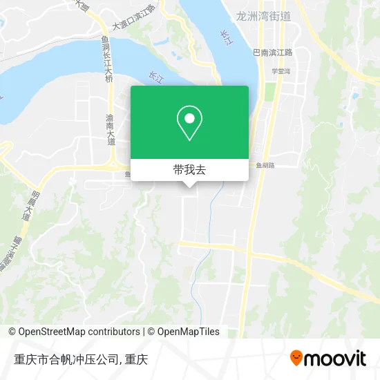 重庆市合帆冲压公司地图