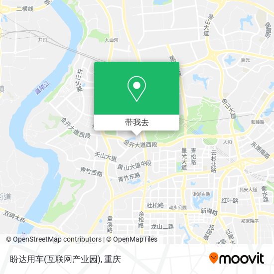 盼达用车(互联网产业园)地图