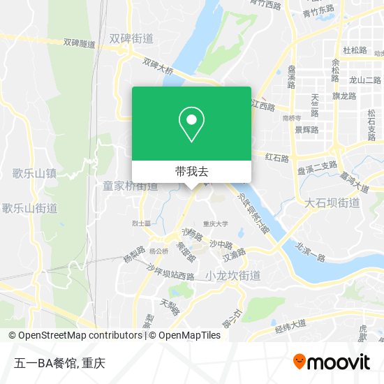 五一BA餐馆地图