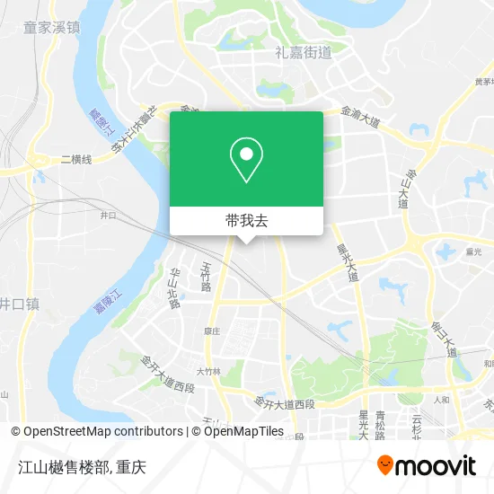 江山樾售楼部地图