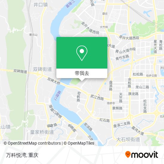 万科悦湾地图