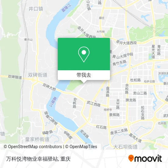 万科悦湾物业幸福驿站地图