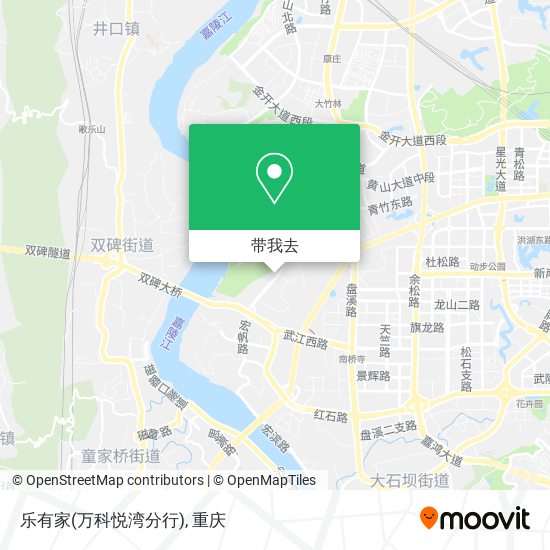 乐有家(万科悦湾分行)地图