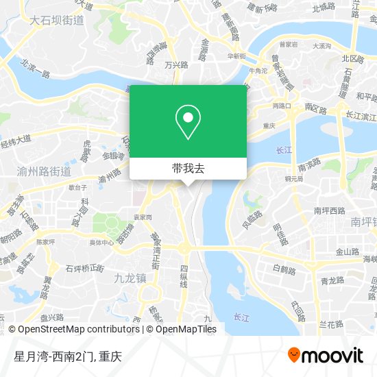 星月湾-西南2门地图