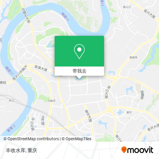 丰收水库地图