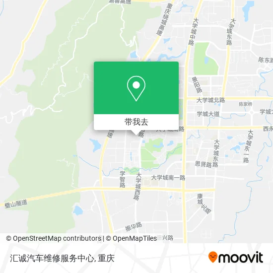 汇诚汽车维修服务中心地图