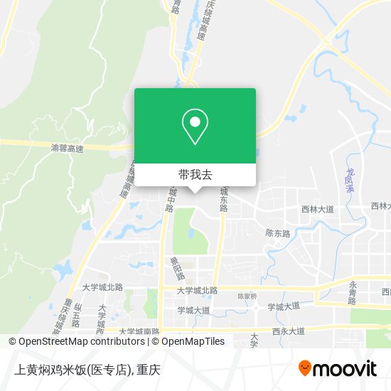 上黄焖鸡米饭(医专店)地图